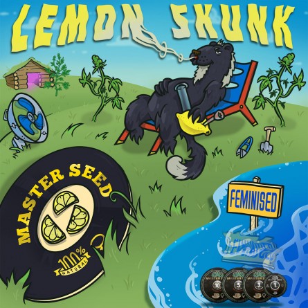 Насіннячко Lemon Skunk від Master-Seed Іспанія
